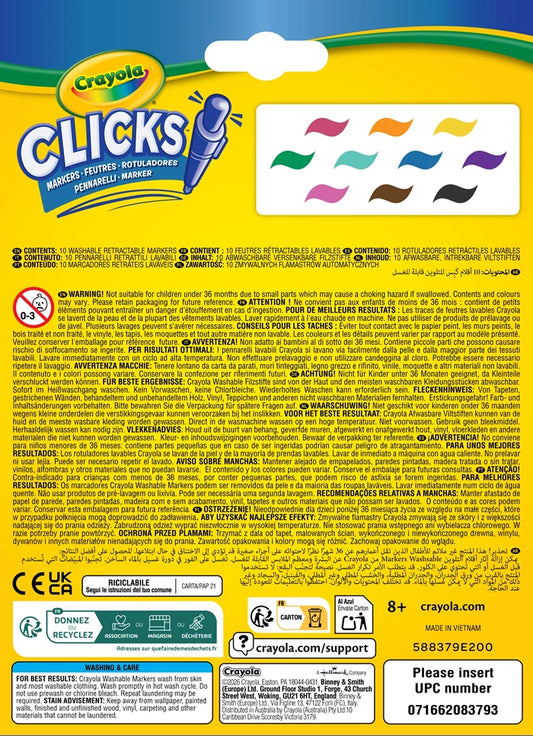 10 Clicks-Filzstifte