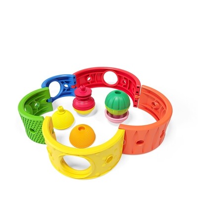 Arc-en-ciel jeu d'équilibre 13 pièces