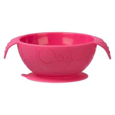 Bol à ventouse avec cuillère - Strawberry