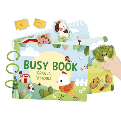 Busy Book Ferme (Italienische Version)