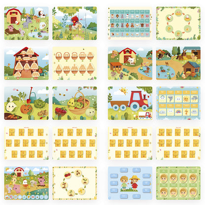 Busy Book Ferme (Italienische Version)