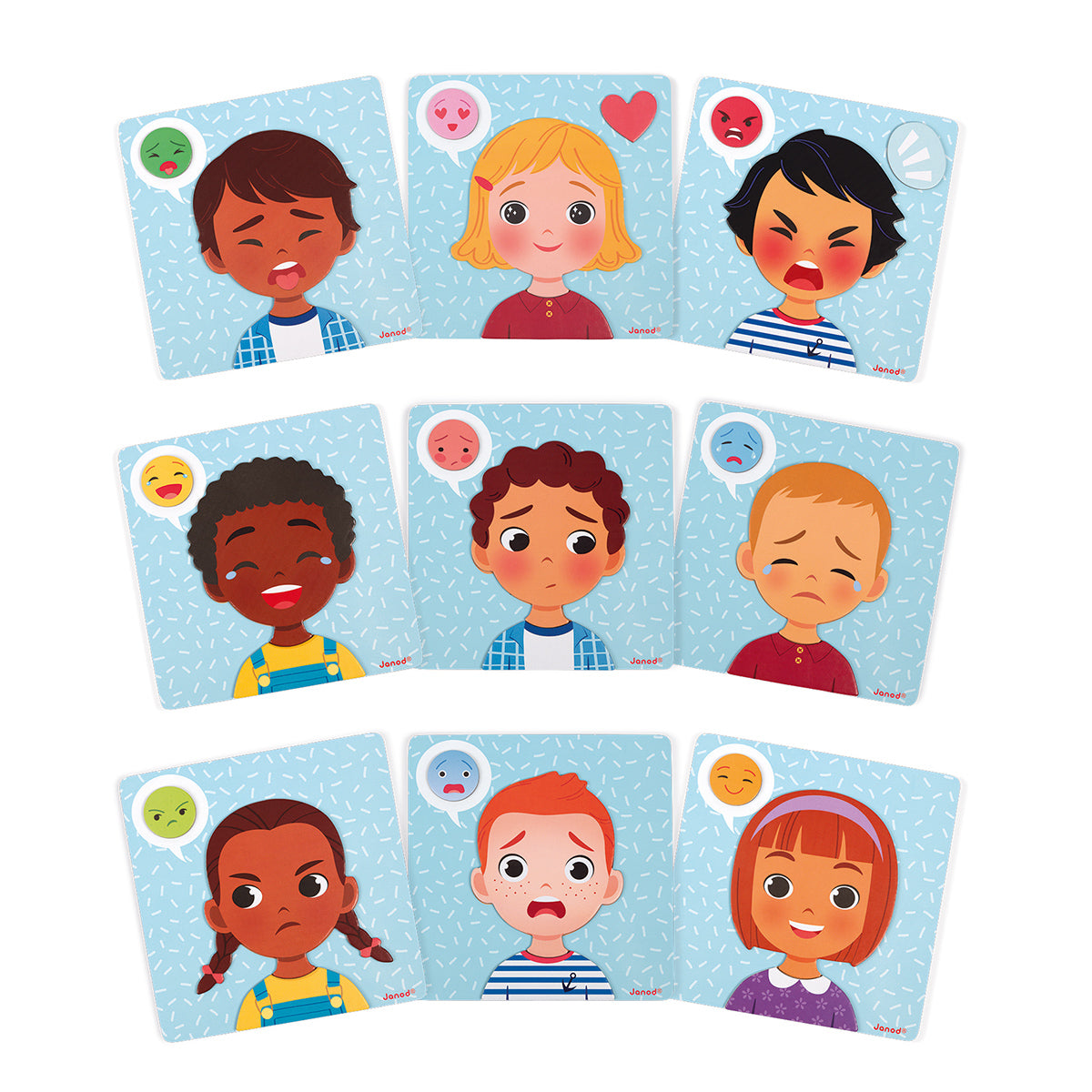 Jeu magnetiques des emotions