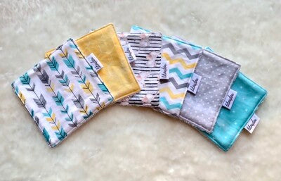 Lingettes lavables (lot de 6 pièces)