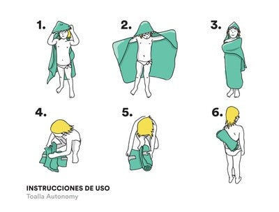 Serviette de bain - Super Héros
