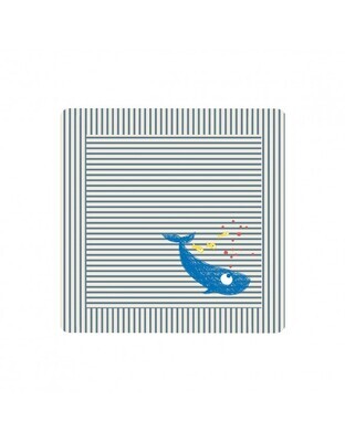 Cape de bain - Baleine bleue