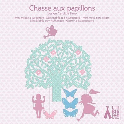 Mini mobile à suspendre - Papillons