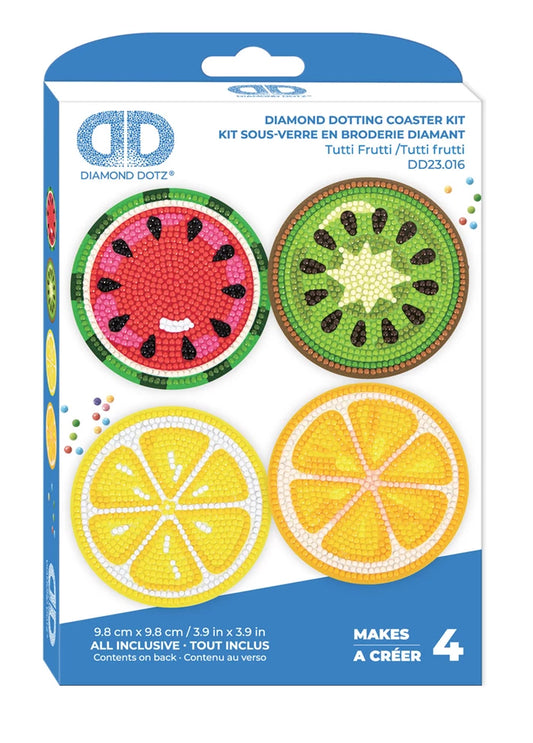 Diamond Painting dessous de verre Fruits