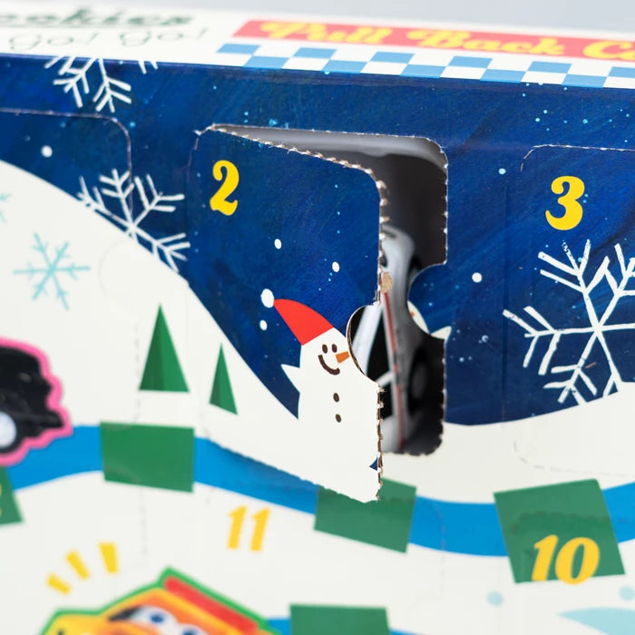 Calendrier de l'Avent – Voitures Retrofriction (Pull Back)