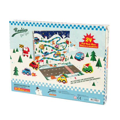 Calendrier de l'Avent – Voitures Retrofriction (Pull Back)