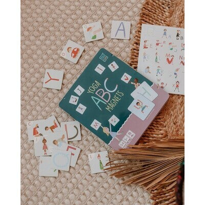 Yoga ABC Magnets