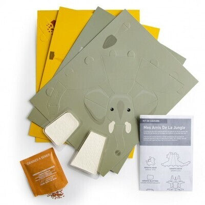 Jardin Pop up - Girafe et Elephant