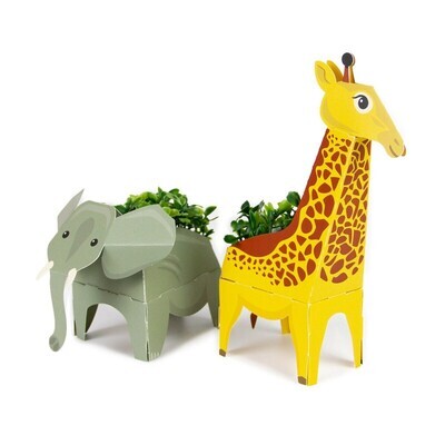 Jardin Pop up - Girafe et Elephant