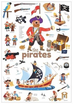 Mini Poster - Les pirates