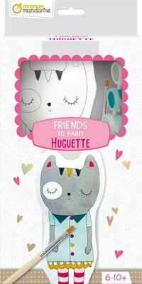 Friends to Paint - Huguette le chat