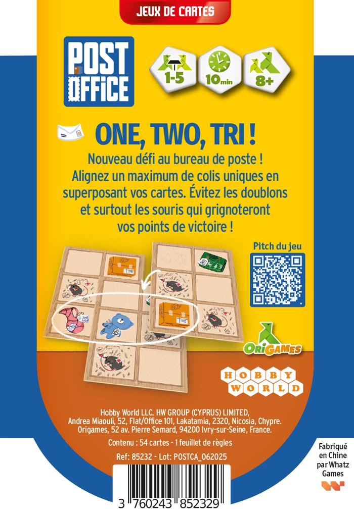 Post Office Card (Versione francese)