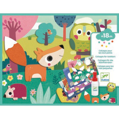 Collage pour les petits - Premiers collages