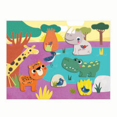 Collage pour les petits - Premiers collages