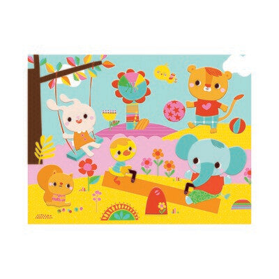 Collage pour les petits - La journée