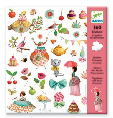 Stickers Le goûter des princesses