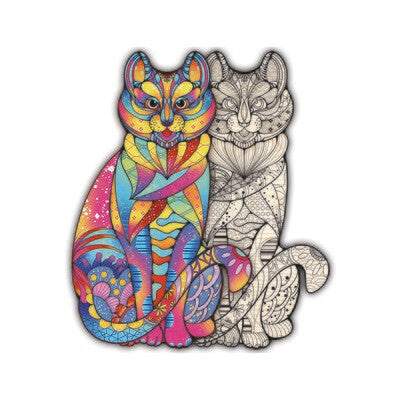 Puzzle en bois Chat
