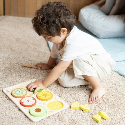 Calcul des fractions avec des fruits