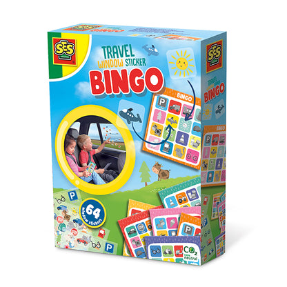 Reisebingo: Fensteraufkleber