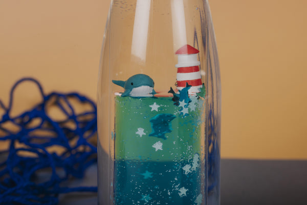 Sensorische Wal-Flasche