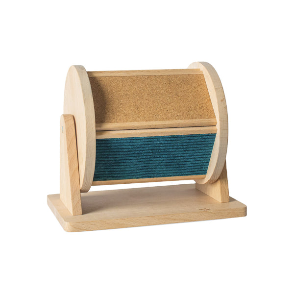 Sensorische Holzrolle zum Aufwachen