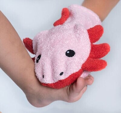 Gant de toilette BIO - Axolotl