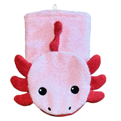 Gant de toilette BIO - Axolotl