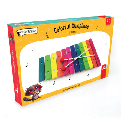 Xylophone coloré (12 notes)