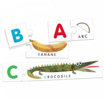 Alphabet tactile Montessori