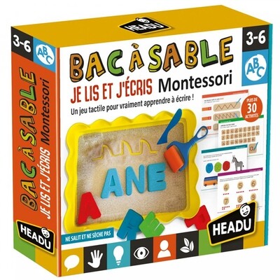 Bac à Sable Je lis et j'écris