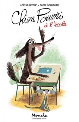 Chien Pourri à l'école
