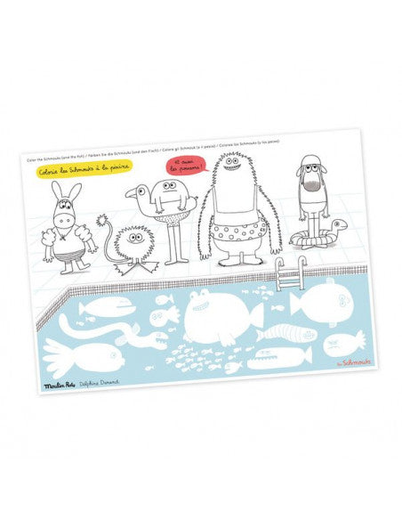 40 Malvorlagen Les Schmouks 