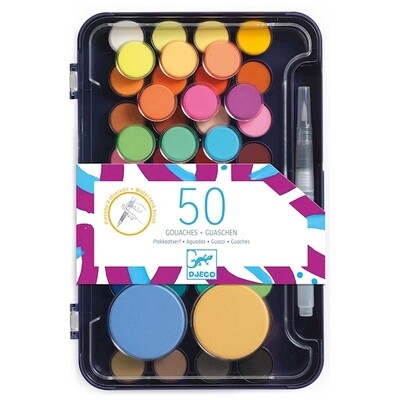 Gouaches - 50 couleurs