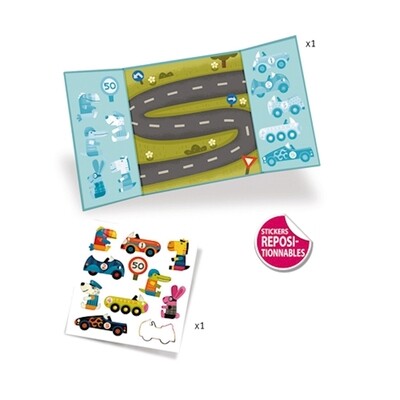 Stickers repositionnables - Voitures