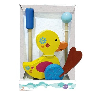 Canard avec des pieds Flip-Flap