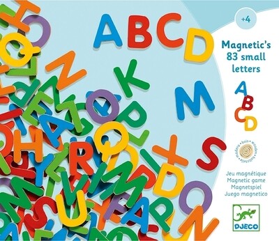 Lettres majuscules magnétiques