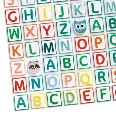 Gommettes 3D - Alphabet