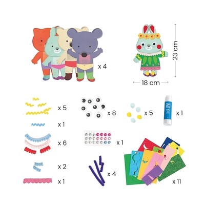 Collage pour les petits - Petits choux