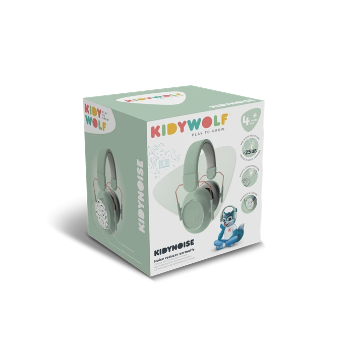 KidyNoise - Casque anti-bruit vert