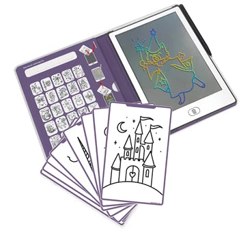 Quadro luminoso di design mini mondo fatato