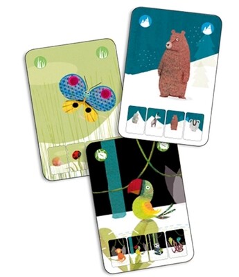 Jeu de cartes Mini Nature