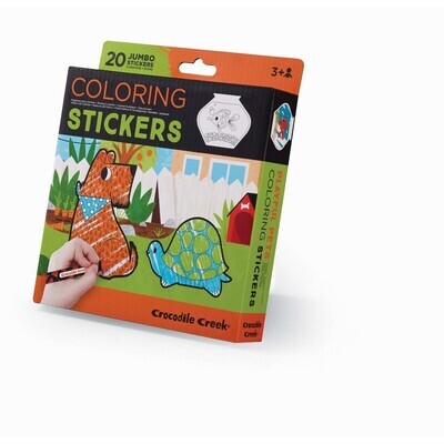 Autocollants à colorier Animaux domestique