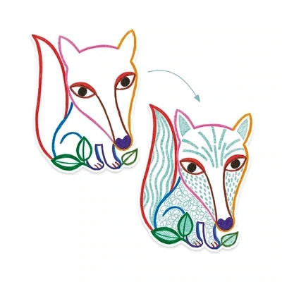Coloriage à révéler