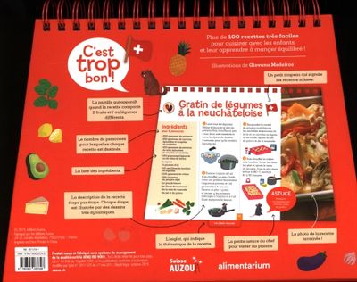 C'est trop bon la cuisine en Suisse (FR) - SUPER OFFRE = LIVRE AVEC DEFAUTS