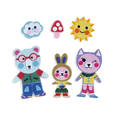 DIY - Magnet Funky family