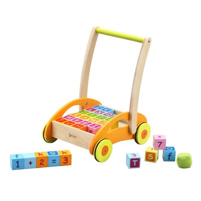 Chariot avec cubes
