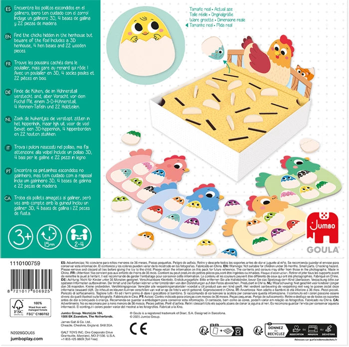 Poussins cachés